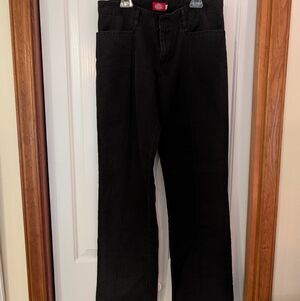 Dickies Classic Black Wide Leg Jeans